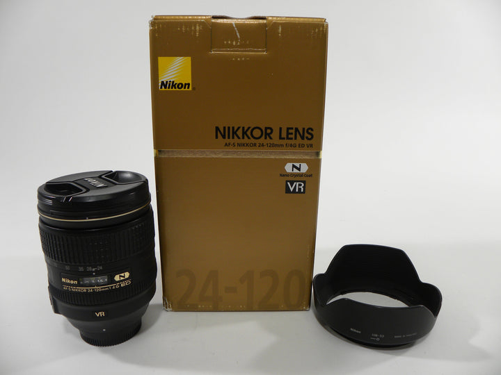 Nikon AF-S Nikkor N VR ED IF 24-120mm f4G Lenses Small Format - Nikon AF Mount Lenses - Nikon AF DX Lens Nikon US66021760