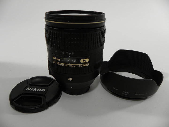 Nikon AF-S Nikkor N VR ED IF 24-120mm f4G Lenses Small Format - Nikon AF Mount Lenses - Nikon AF DX Lens Nikon US66021760