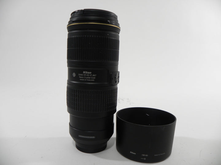 Nikon AF-S Nikkor N VR ED IF 70-200mm f4G Lenses Small Format - Nikon AF Mount Lenses - Nikon AF Full Frame Lenses Nikon US86005988