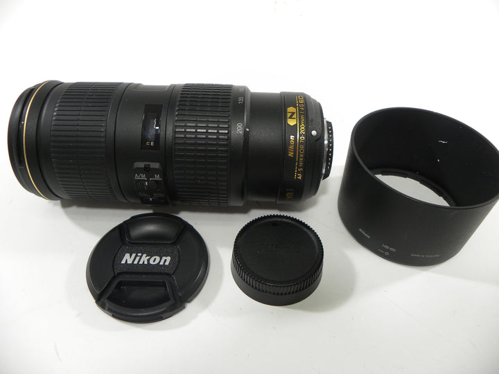 Nikon AF-S Nikkor N VR ED IF 70-200mm f4G Lenses Small Format - Nikon AF Mount Lenses - Nikon AF Full Frame Lenses Nikon US86005988