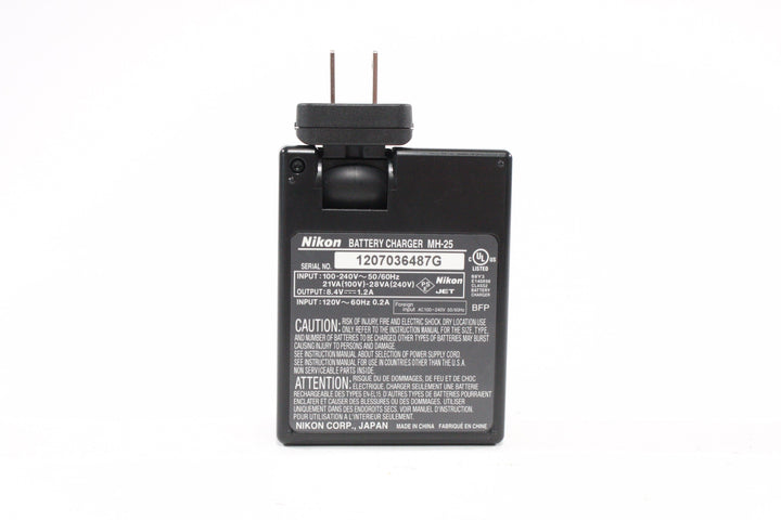 Nikon Battery Charger MH-25 for the Nikon EL-15 Series Batteries Battery Chargers Nikon 101624518