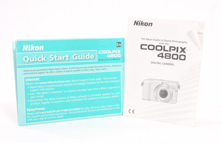 Nikon Coolpix 4800 Digital Camera Digital Cameras - Digital Point and Shoot Cameras Nikon 3686254