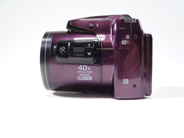 Nikon Coolpix B500 (Purple) Digital Cameras - Digital Point and Shoot Cameras Nikon 31027159