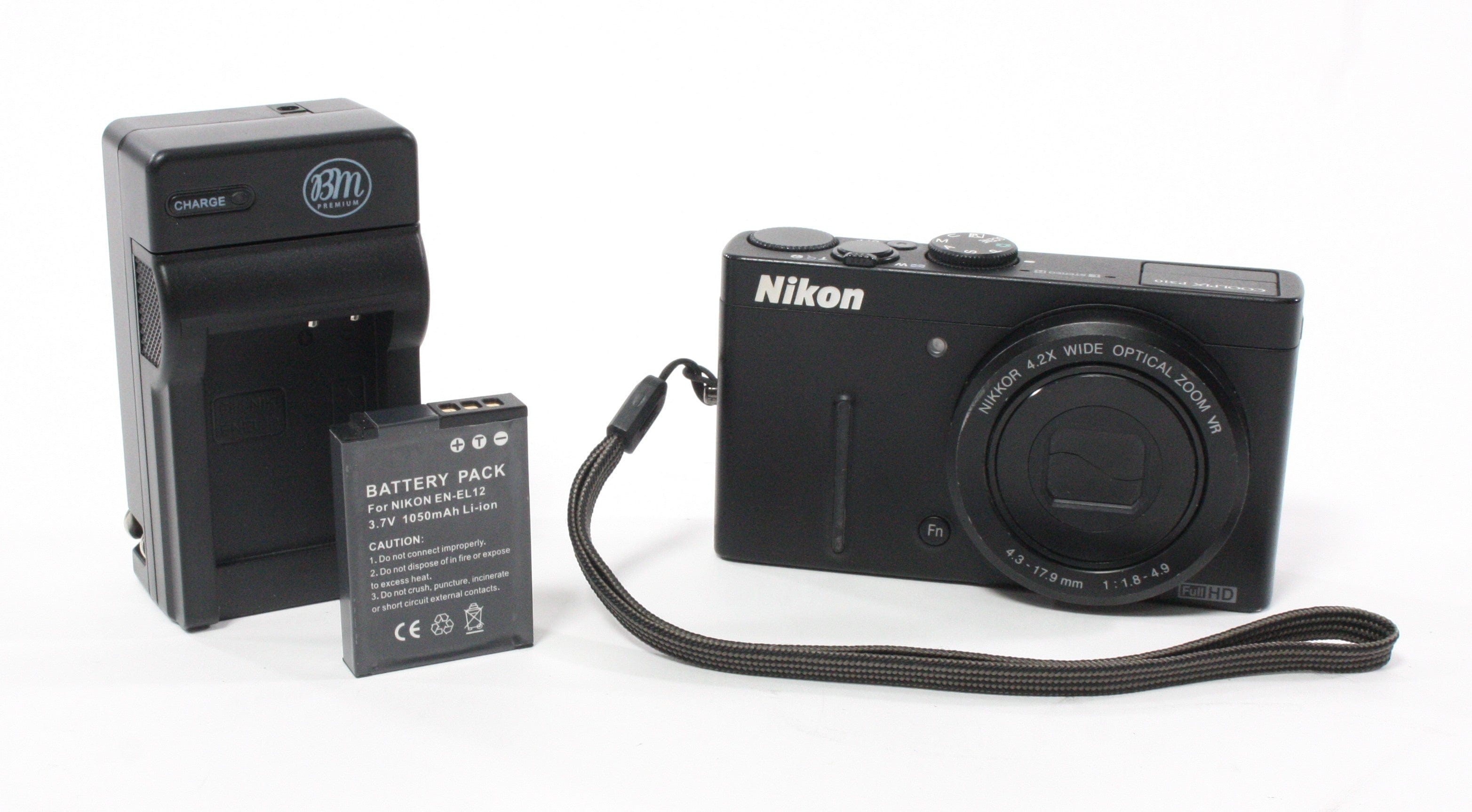 Nikon Coolpix P310 4.2x Zoom 16.1mp Point and Shoot Digital Camera