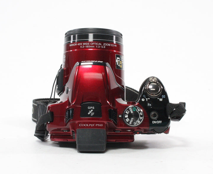 Nikon Coolpix P510 Digital Camera 42x Zoom (Red) – Camera