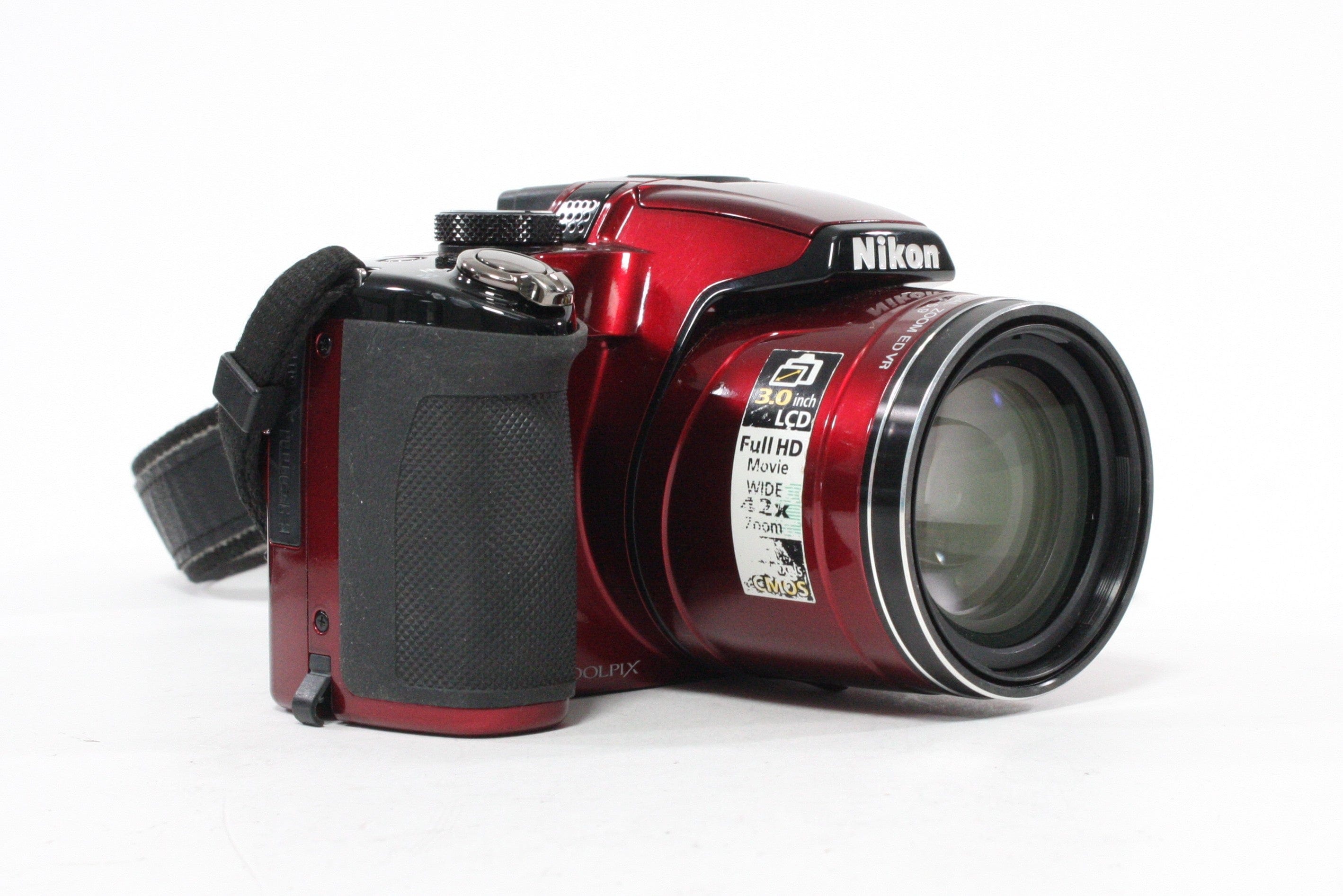 Nikon Coolpix P510 Digital Camera 42x Zoom 16.1mp (Red) – Camera