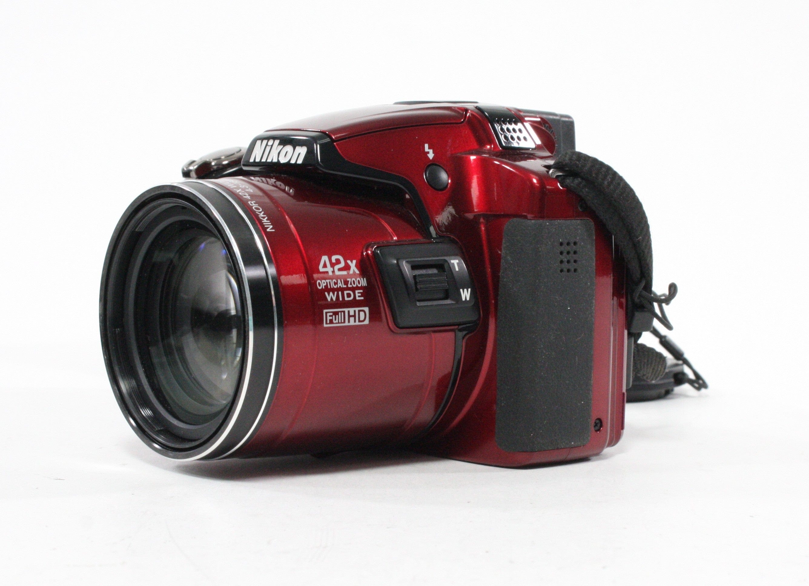 Nikon Coolpix P510 Digital Camera 42x Zoom 16.1mp (Red