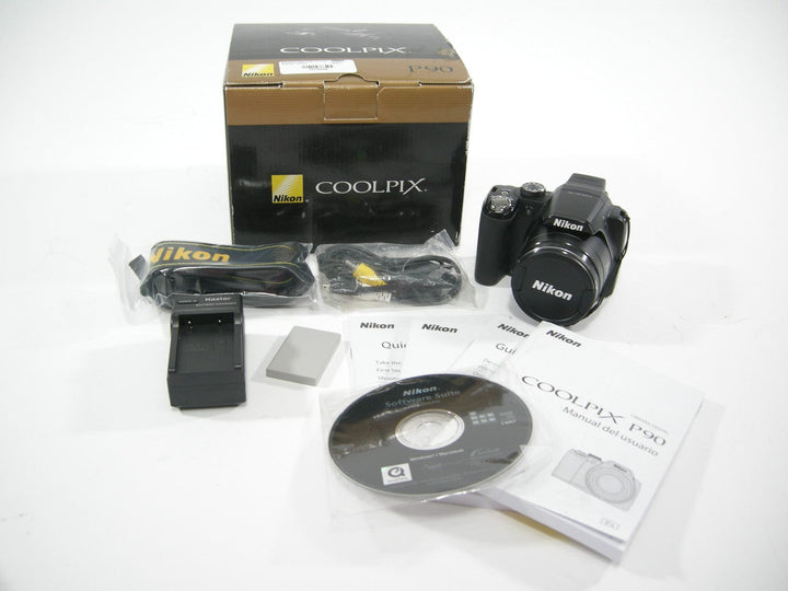 Nikon Coolpix P90 12.1mp Digital Camera Digital Cameras - Digital Point and Shoot Cameras Nikon 30219606