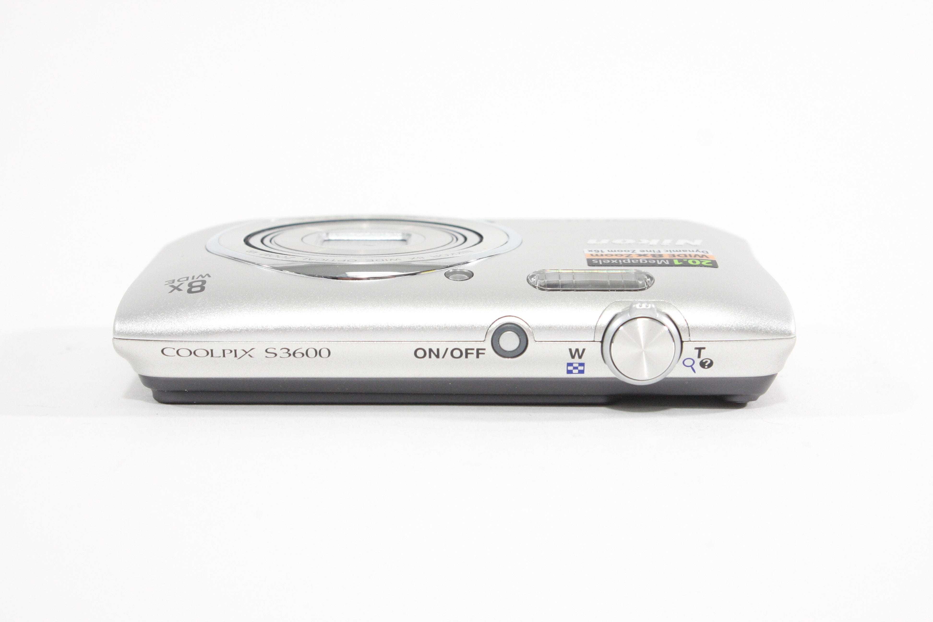 Nikon Coolpix S3600 Digital Camera 20MP AS-IS/Parts/Repair