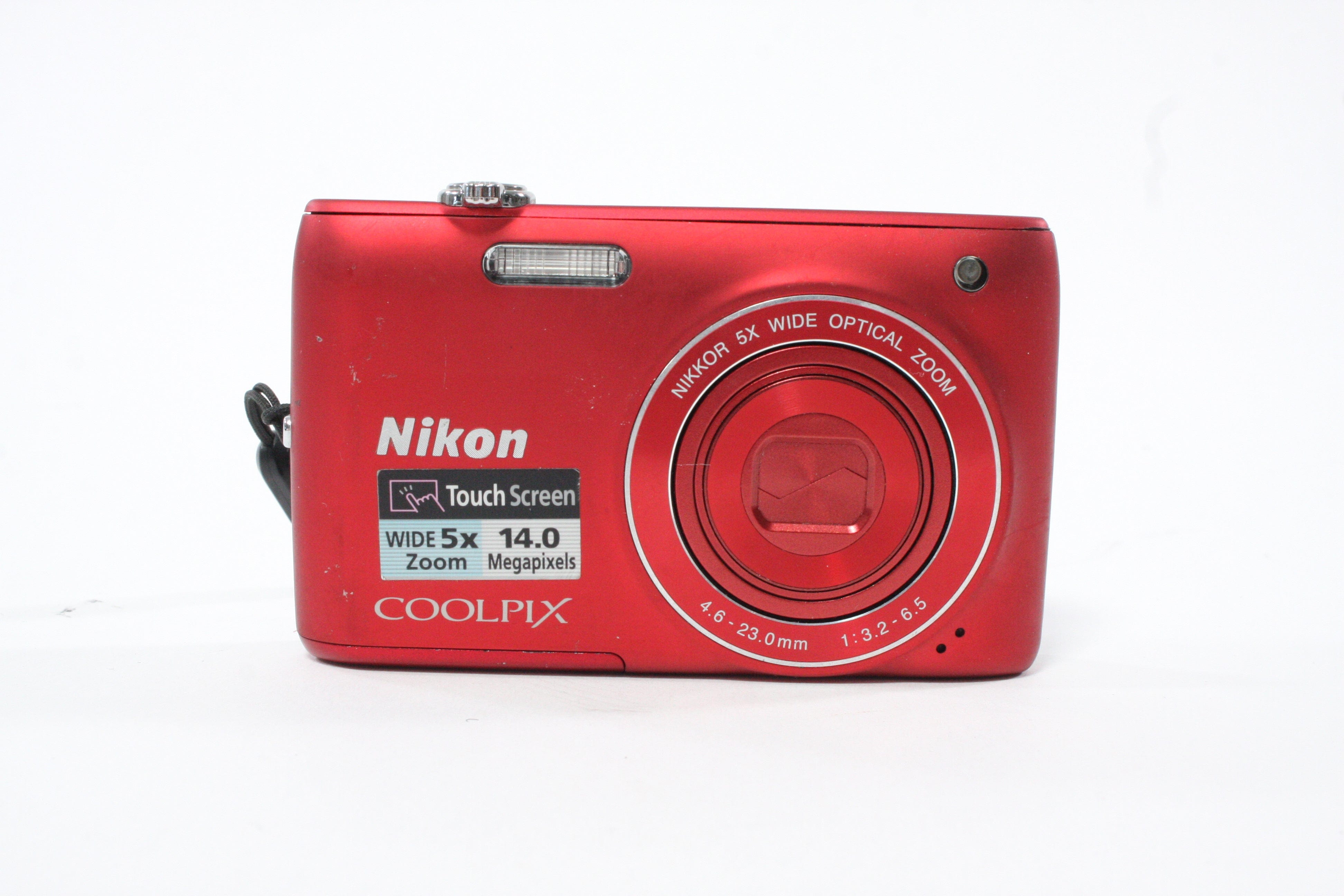 Nikon Coolpix S4100 Digital Point-and-Shoot 5x Zoom 14mp (Red) AS