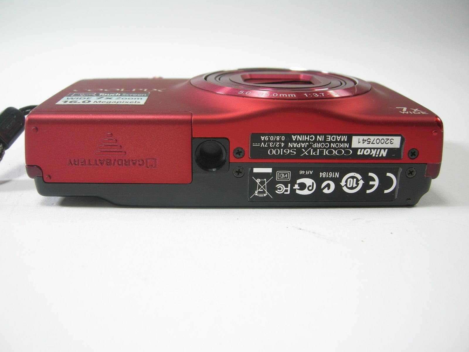 Nikon Coolpix S6100 16.0mp Digital camera (Red) – Camera Exchange