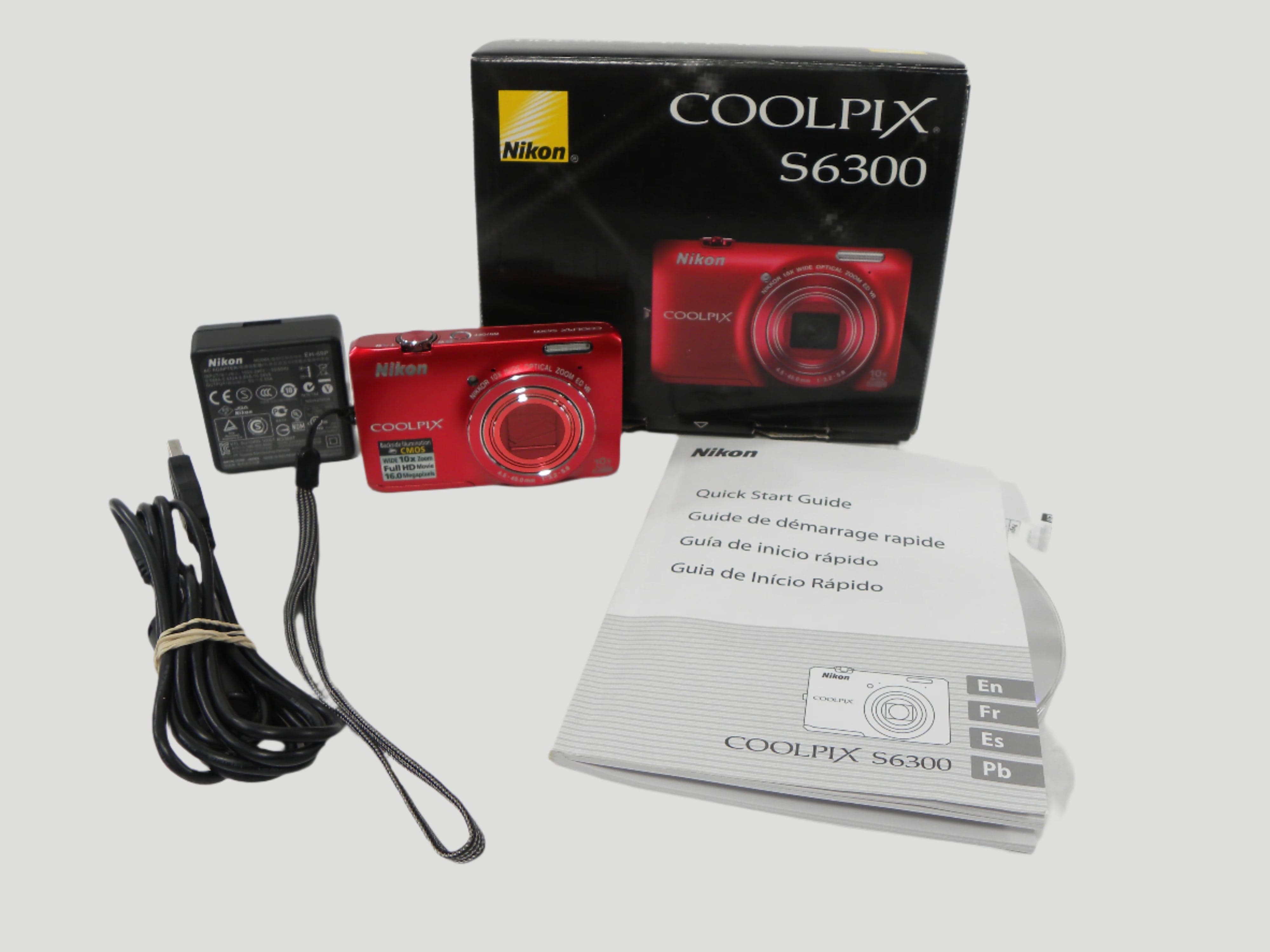 Nikon Coolpix S6300 Digital Camera – Camera Exchange
