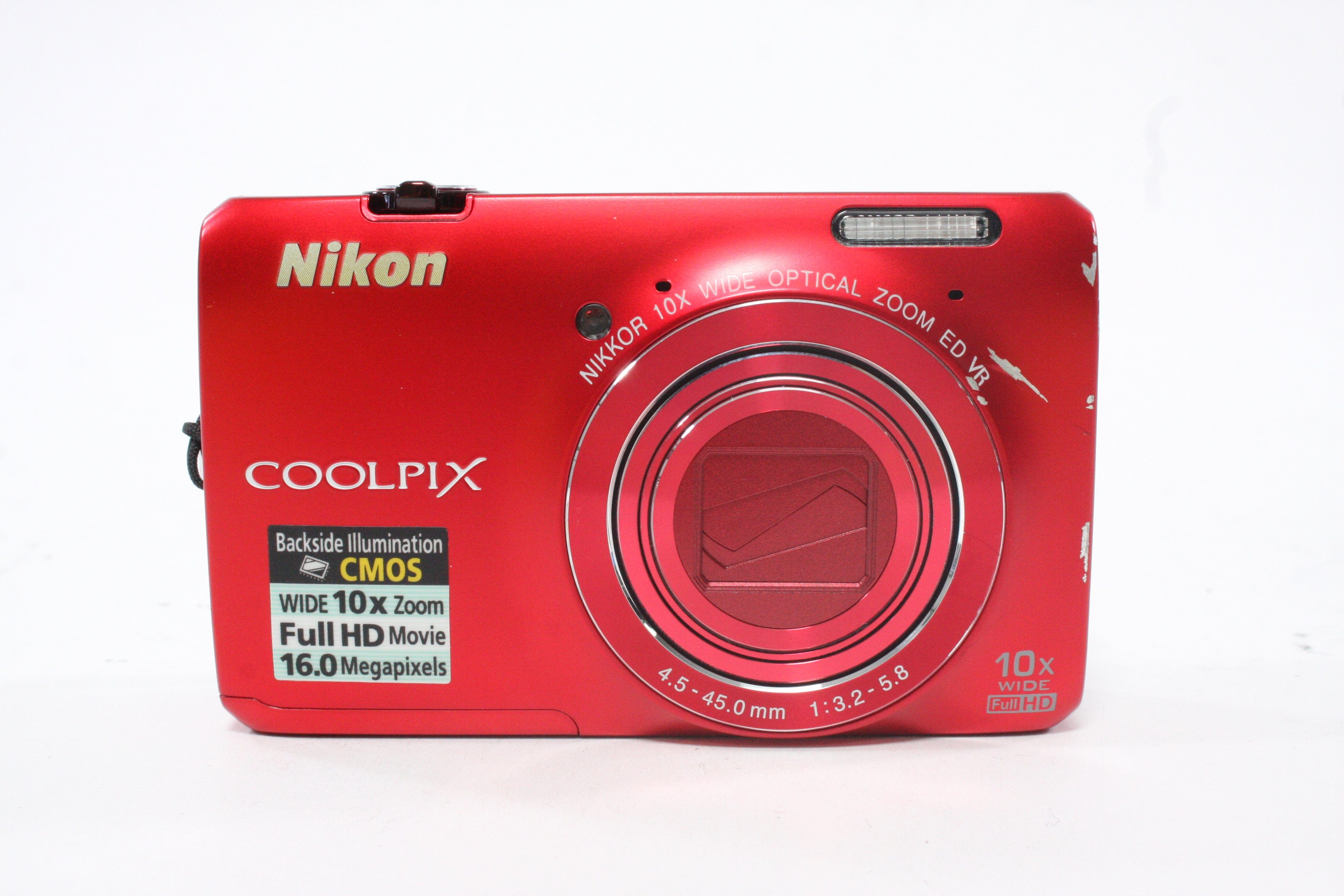 Nikon Coolpix S6300 Digital Point-and-Shoot Camera 10x Zoom 16.0mp