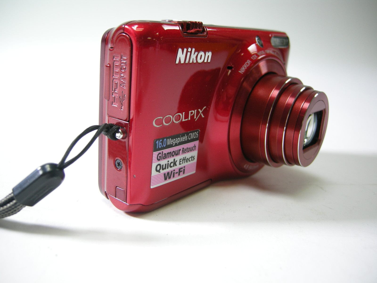 Nikon Coolpix S6500 16.0mp Digital Camera (Red0 – Camera Exchange