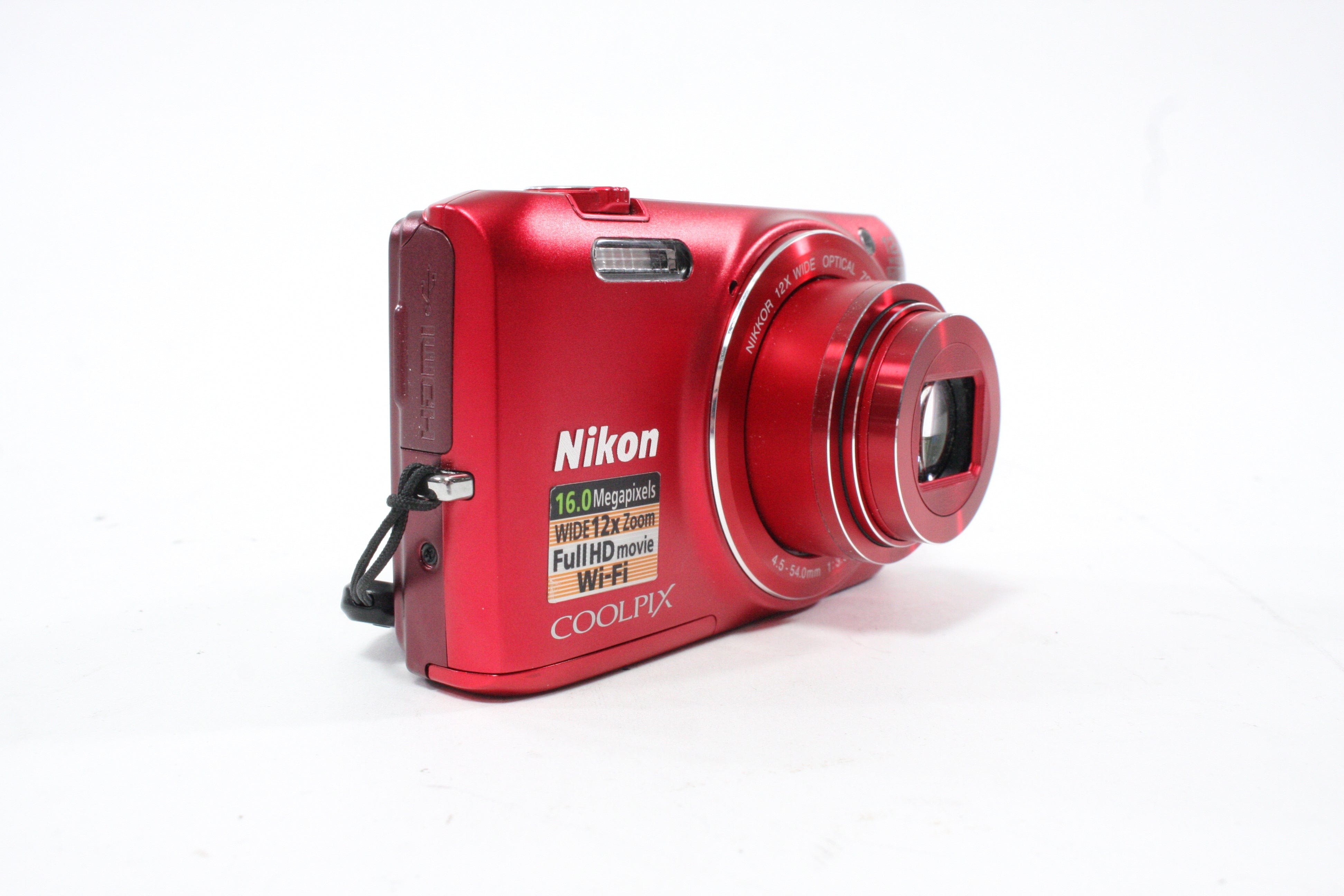 Nikon Coolpix S6800 Digital Point-and-Shoot Camera 12x Zoom 16.0mp
