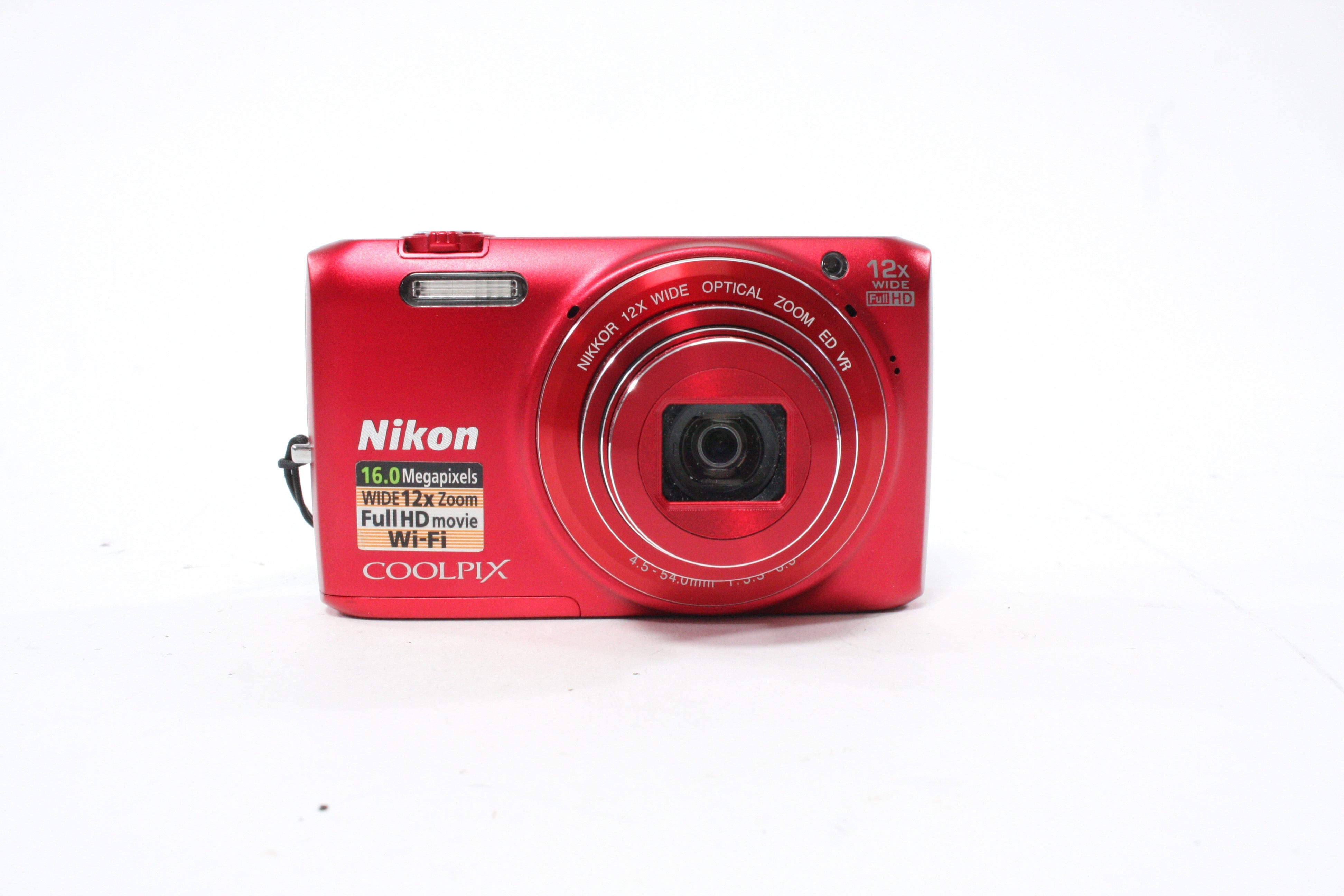 Nikon Coolpix S6800 Digital Point-and-Shoot Camera 12x Zoom 16.0mp