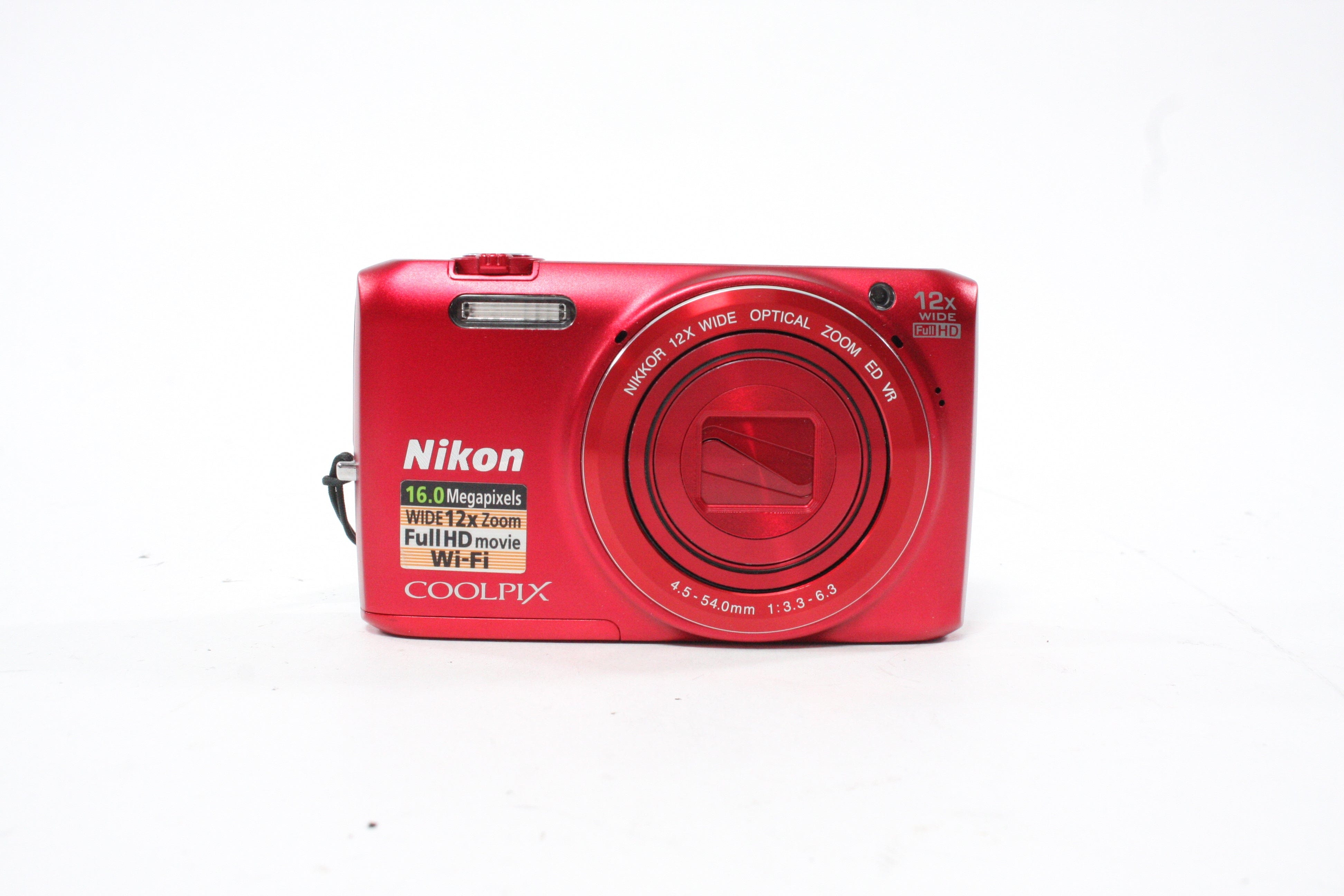 Nikon Coolpix S6800 Digital Point-and-Shoot Camera 12x Zoom 16.0mp