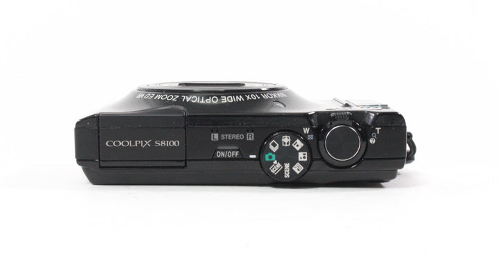 Nikon Coolpix S8100 Point-and-Shoot Digital Camera 10x Zoom 12.1mp Digital Cameras - Digital Point and Shoot Cameras Nikon 30240825
