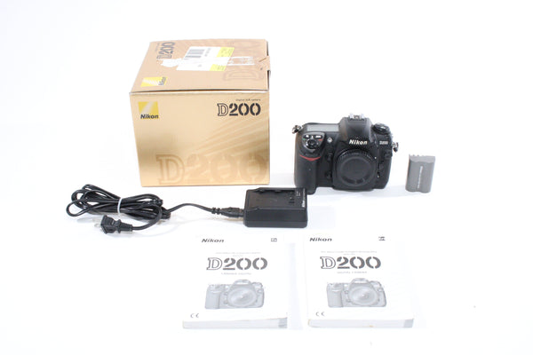 Nikon D200 Body Shutter count of 86101 Digital Cameras - Digital SLR Cameras Nikon 3007982