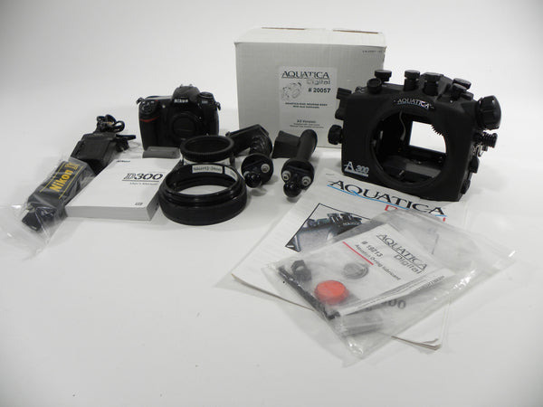 Nikon D300 12.3mp Digital SLR Body w/Aquatica Digital Housing Digital Cameras - Digital SLR Cameras Nikon 3025307