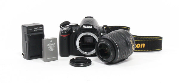 Nikon D3000 Digital SLR Camera with 18-55mm f/3.5-5.6G Lens Shutter Count 7,528 Digital Cameras - Digital SLR Cameras Nikon 3134668