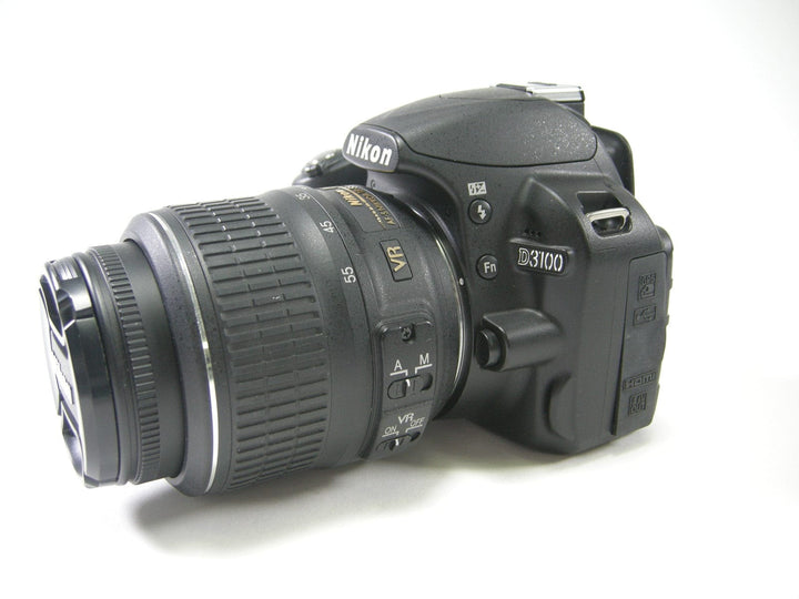 Nikon D3100 14.2mp Digital SLR w/18-55 VR DX Shutter Ct. 2,723 Digital Cameras - Digital SLR Cameras Nikon 3834521