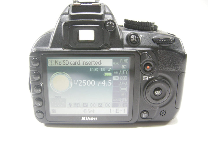 Nikon D3100 14.2mp Digital SLR w/18-55mm  S/C 18,438 Digital Cameras - Digital SLR Cameras Nikon 3901864