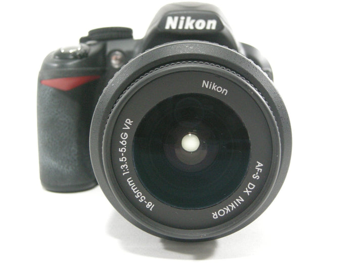 Nikon D3100 14.2mp Digital SLR w/AF-S Nikkor DX VR 18-55 Shutter Ct. 3,646 Digital Cameras - Digital SLR Cameras Nikon 4205636