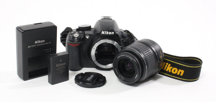 Nikon D3100 Digital SLR Camera with 18-55mm f/3.5-5.6G II ED Lens Shutter Count 7,869 Digital Cameras - Digital SLR Cameras Nikon 4175632