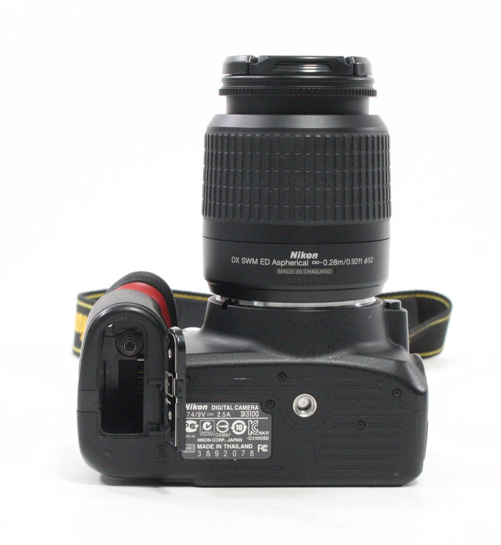 Nikon D3100 Digital SLR with 18-55mm f/3.5-5.6G ED Lens with Shutter Count 11,885 Digital Cameras - Digital SLR Cameras Nikon 3892078