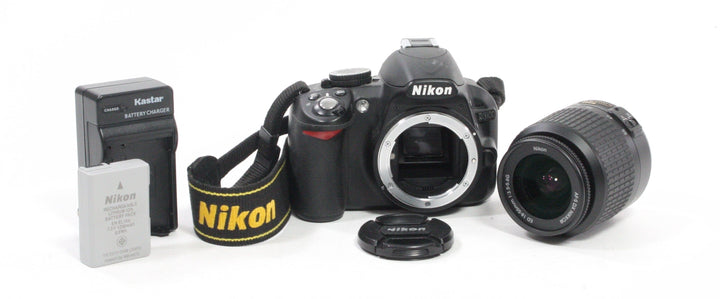 Nikon D3100 Digital SLR with 18-55mm f/3.5-5.6G ED Lens with Shutter Count 11,885 Digital Cameras - Digital SLR Cameras Nikon 3892078