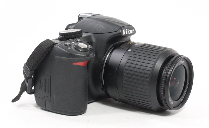 Nikon D3100 Digital SLR with 18-55mm f/3.5-5.6G ED Lens with Shutter Count 11,885 Digital Cameras - Digital SLR Cameras Nikon 3892078