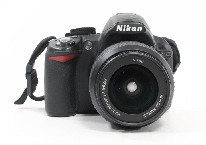 Nikon D3100 Digital SLR with 18-55mm f/3.5-5.6G ED Lens with Shutter Count 11,885 Digital Cameras - Digital SLR Cameras Nikon 3892078