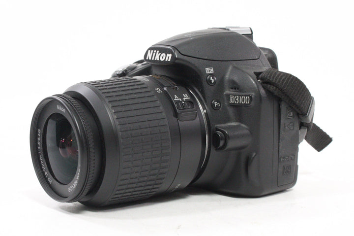 Nikon D3100 Digital SLR with 18-55mm f/3.5-5.6G ED Lens with Shutter Count 11,885 Digital Cameras - Digital SLR Cameras Nikon 3892078