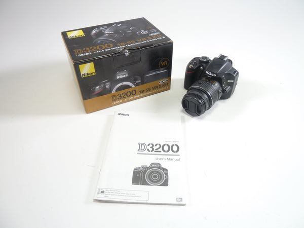 Nikon D3200 w/ 18-55mm f/3.5-5.6 Lens Digital Cameras - Digital SLR Cameras Nikon 8379540