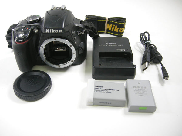 Nikon D3300 24.2mp Digital SLR Body only SC#11,649 Digital Cameras - Digital SLR Cameras Nikon 3701155
