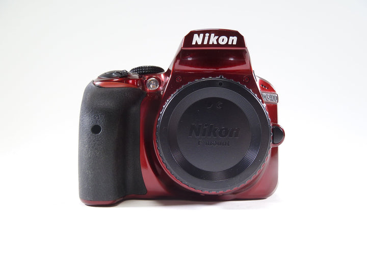 Nikon D3400 (RED) w/ 18-55mm VR AF-P Lens Shutter Count 8282 Digital Cameras - Digital SLR Cameras Nikon 3028255