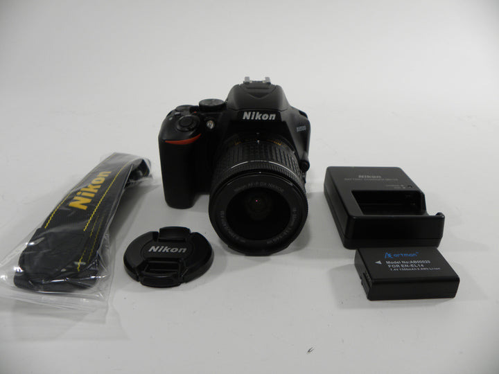 Nikon D3500 24.2mp Digital SLR w/AF-P DX VR 18-55 Shutter Ct. 3,047 Digital Cameras - Digital SLR Cameras Nikon 3224726