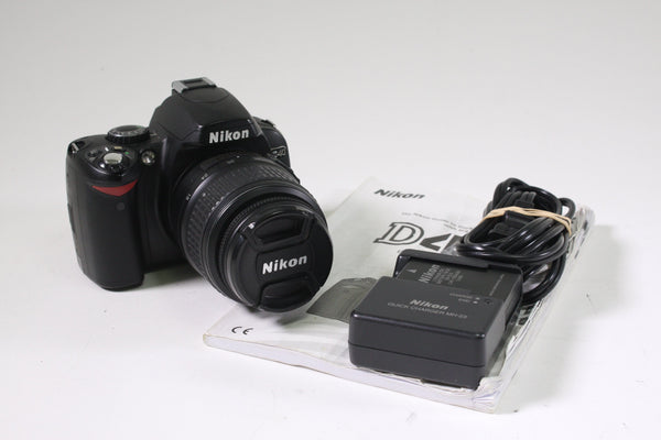 Nikon D40 w/DX 18-55mm F3.5-5.6 G II - Shutter Count 4802 Digital Cameras - Digital SLR Cameras Nikon 3727800