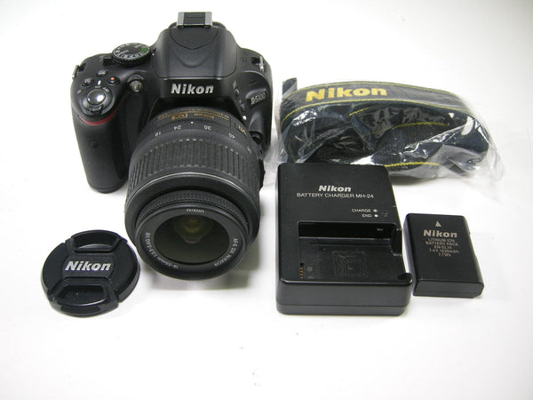 Nikon D5100 16.2mp Digital SLR w/AF-S 18-55  Shutter Ct. #836 Digital Cameras - Digital SLR Cameras Nikon 3335516