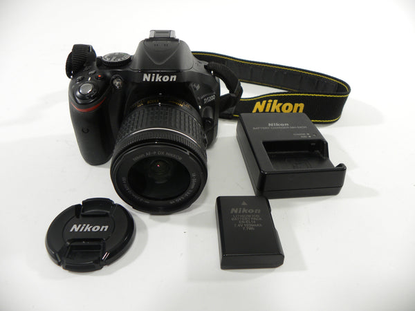 Nikon D5200 24.1mp Digital SLR w/AF-P 18-55 Shutter Ct. 22,694 Digital Cameras - Digital SLR Cameras Nikon 8202632