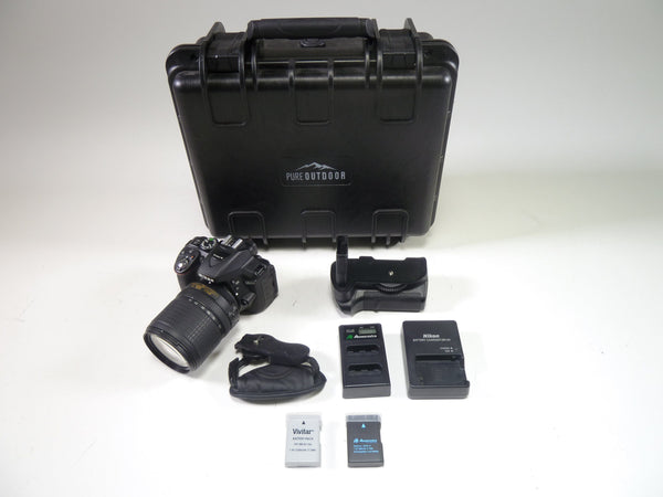 Nikon D5300 w/ 18-140mm f/3.5-5.6 & Hardcase Shutter Count 1007! Digital Cameras - Digital SLR Cameras Nikon 2501059