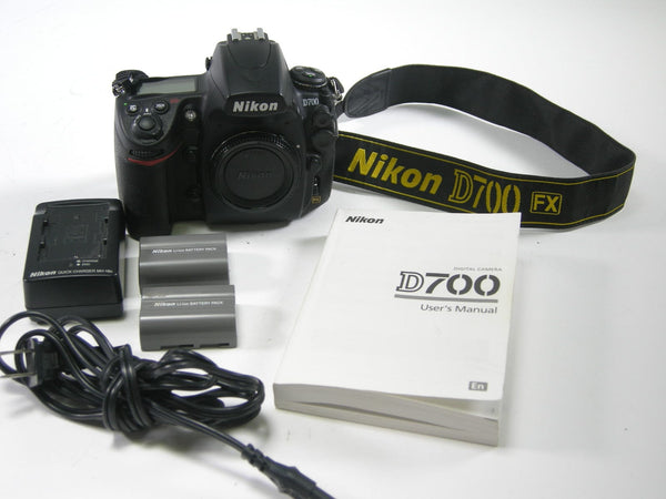 Nikon D700 12.1mp Digital SLR Body Only Shutter Ct. 4,567 Digital Cameras - Digital SLR Cameras Nikon 2256540