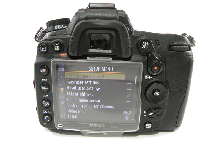 Nikon D7000 16.2mp Digital SLR Body only Shutter Ct. #23,415 Digital Cameras - Digital SLR Cameras Nikon 2043634