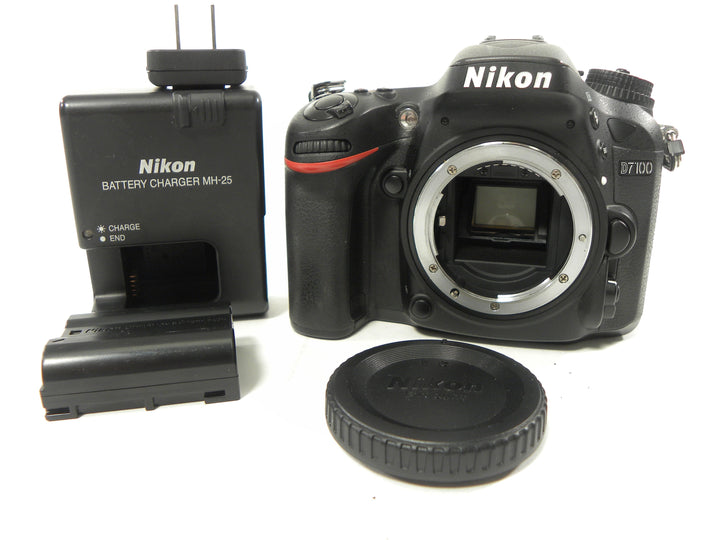 Nikon D7100 24.1mp Digital SLR Body Only Shutter Ct. 8,296 Digital Cameras - Digital SLR Cameras Nikon 2616711