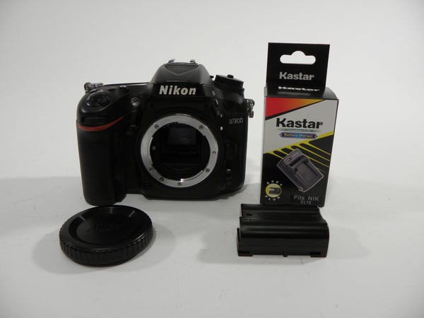 Nikon D7200 24.1mp Digital SLR Body Only Shutter Ct. 150,355 Digital Cameras - Digital SLR Cameras Nikon 2555139