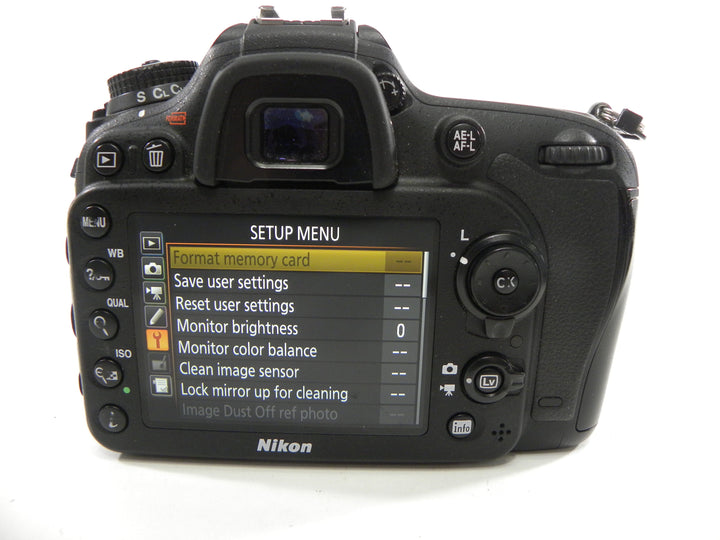 Nikon D7200 24.2mp Digital SLR Body Only Shutter Ct. 87,625 Digital Cameras - Digital SLR Cameras Nikon 2571662