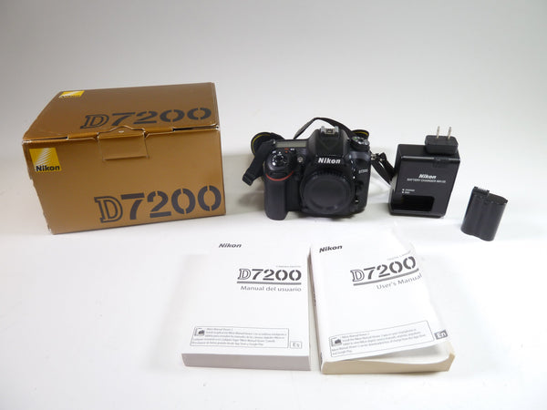 Nikon D7200 Body   Shutter Count  27,306 Digital Cameras - Digital SLR Cameras Nikon 2553139