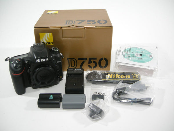 Nikon D750 24.3mp Digital SLR Body Only Shutter ct. 45,946 Digital Cameras - Digital SLR Cameras Nikon 3038355