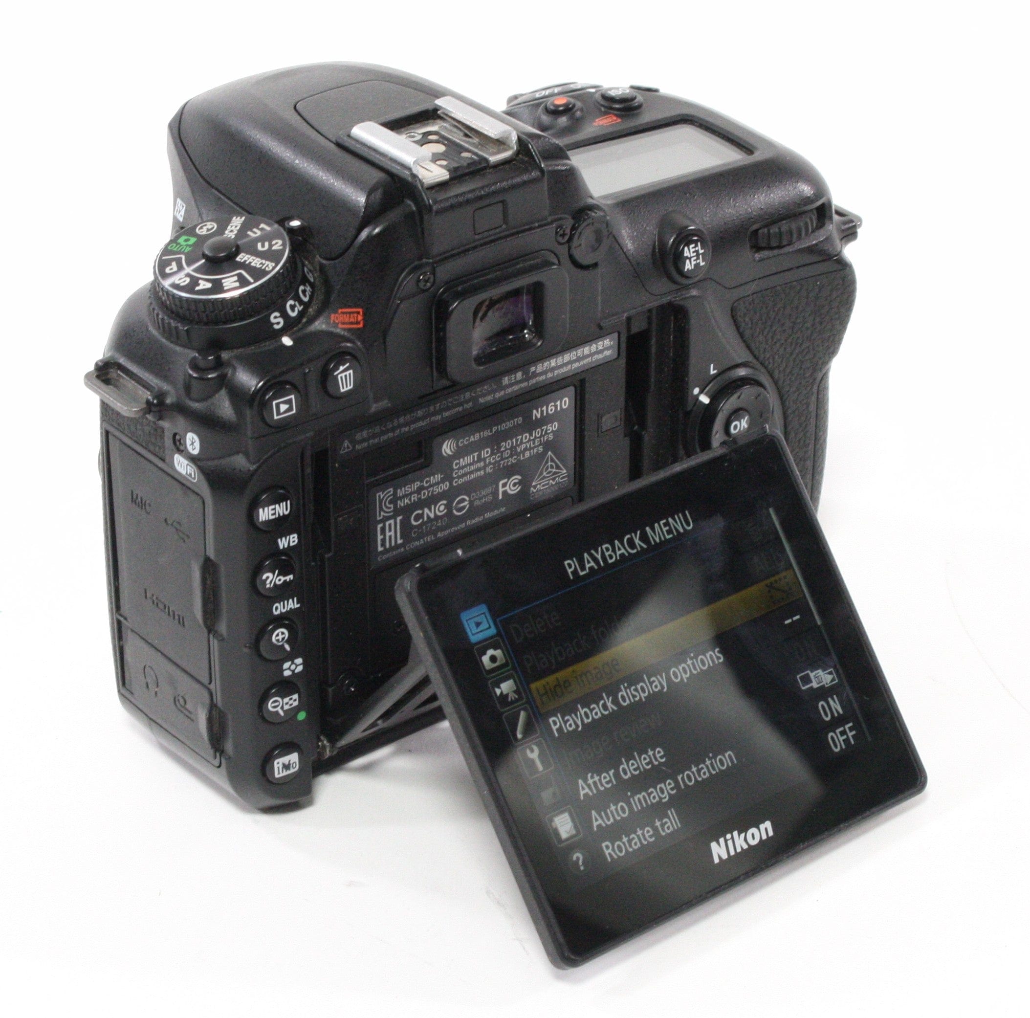 Nikon D7500 Shutter Count 7,870 – Camera Exchange